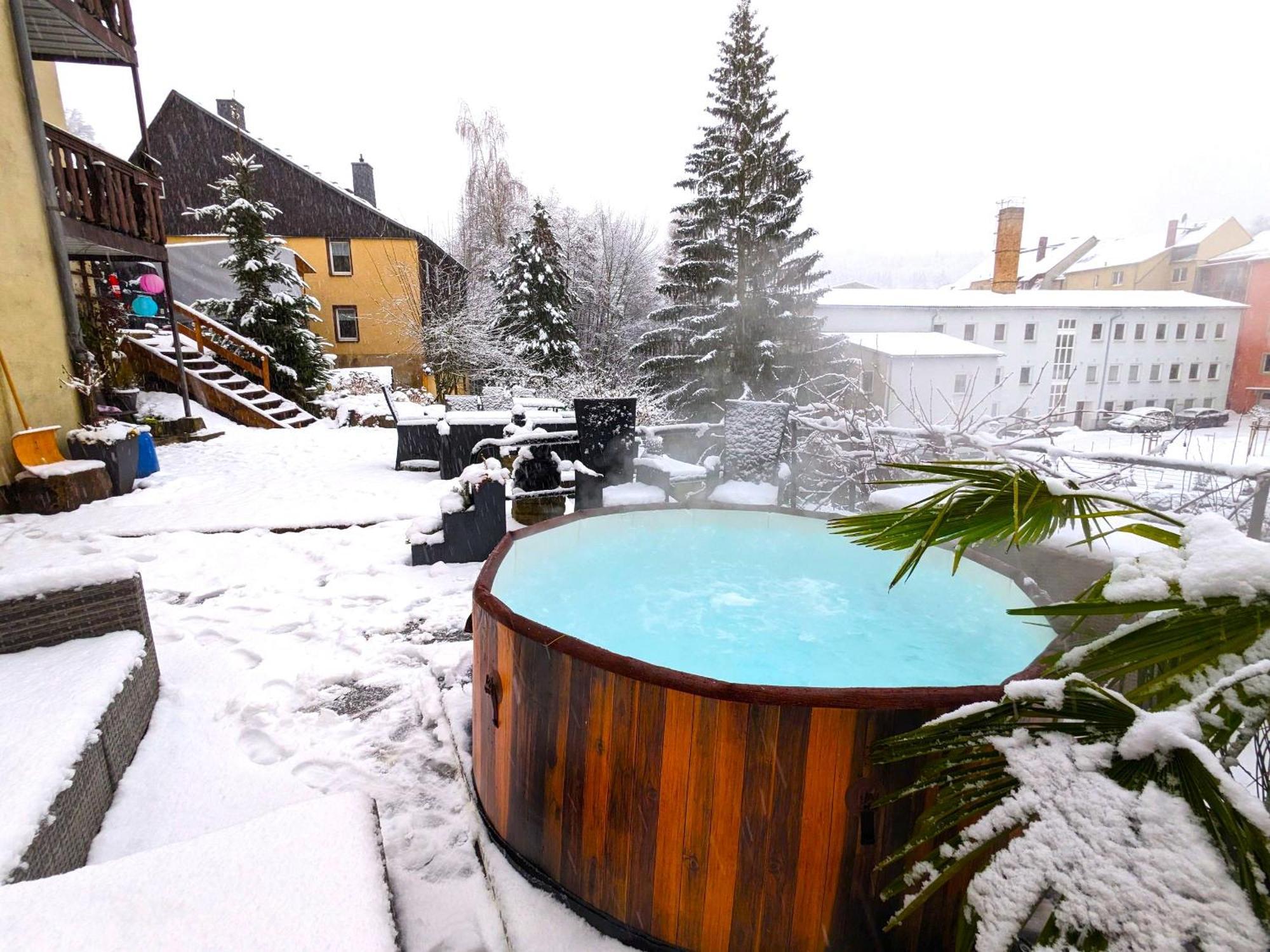 F3 Urlaubsmagie - Pool, Garten & Terrasse - 4P Sebnitz Exterior photo