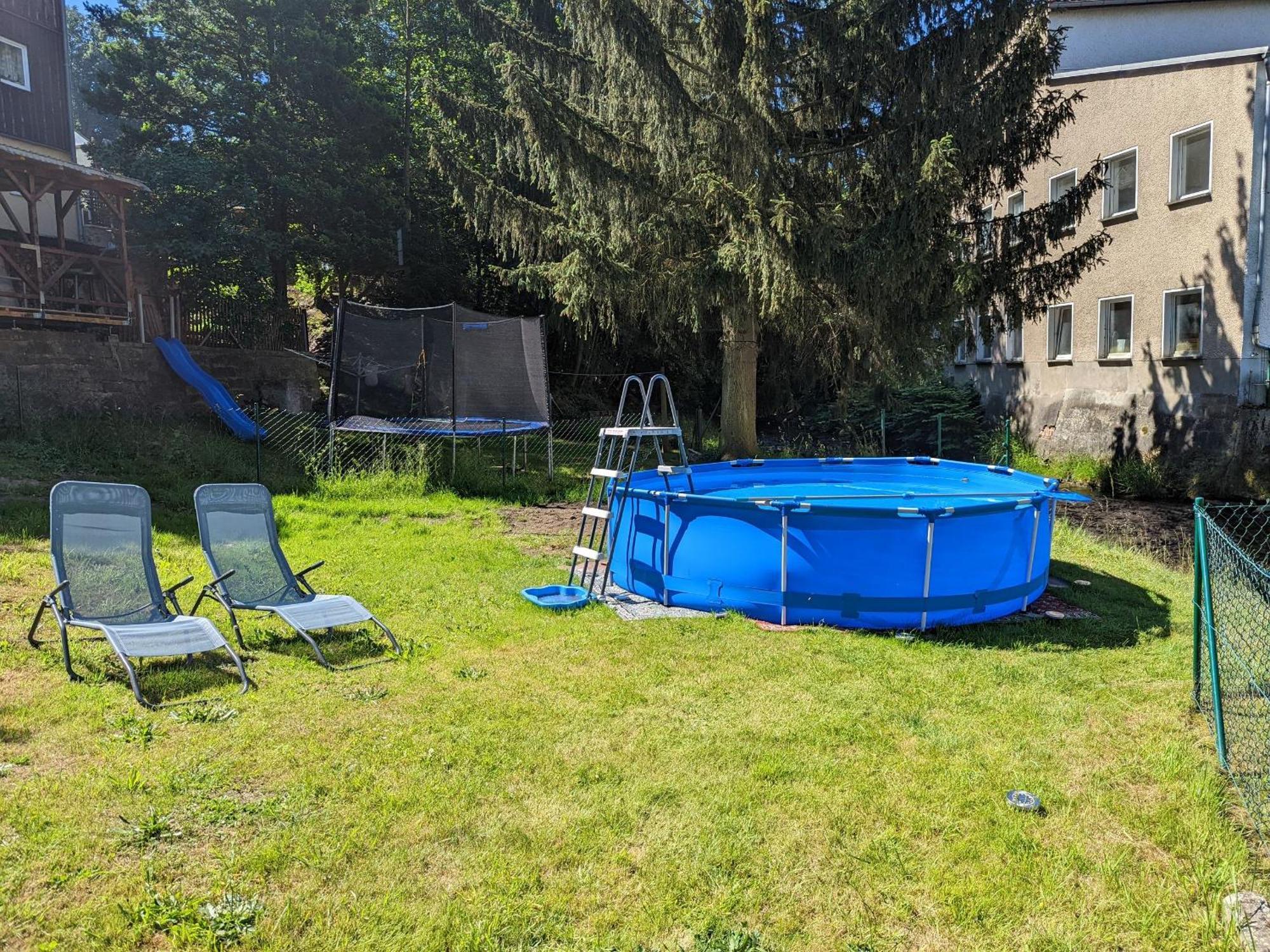 F3 Urlaubsmagie - Pool, Garten & Terrasse - 4P Sebnitz Exterior photo